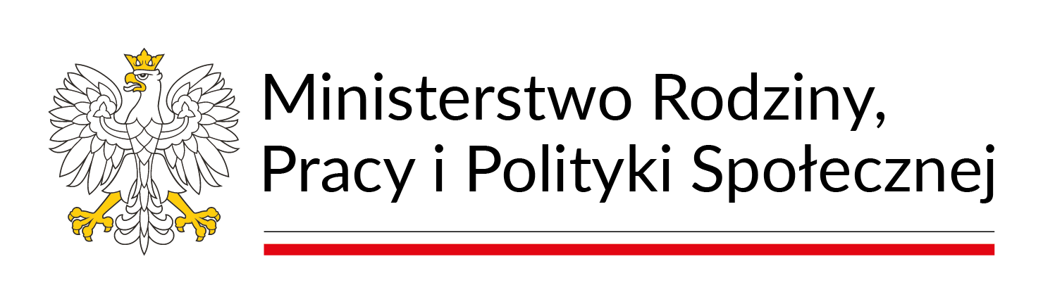 Logo Ministerstwa Rodziny, Pracy i Polityki społecznej